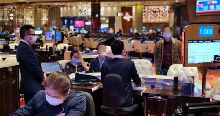 澳门博彩收入下跌