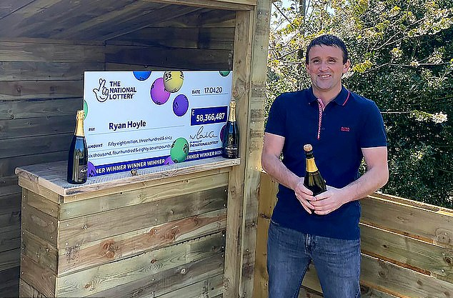 居家令转而网上买彩票 英国男中5亿“一夜暴富”