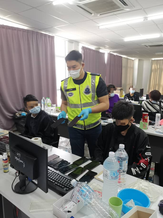 大马非法网赌集团租高级公寓充基地