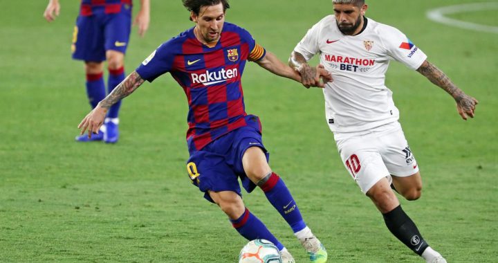 梅西怒了！肢体冲突推倒对手引发双方对峙