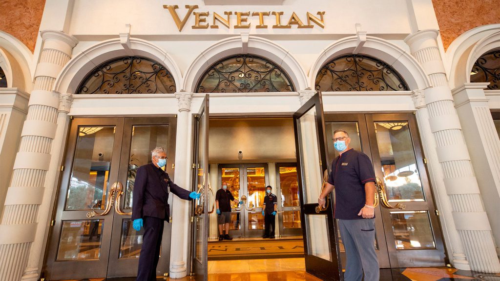 最环保的赌场 威尼斯人回收口罩做这个