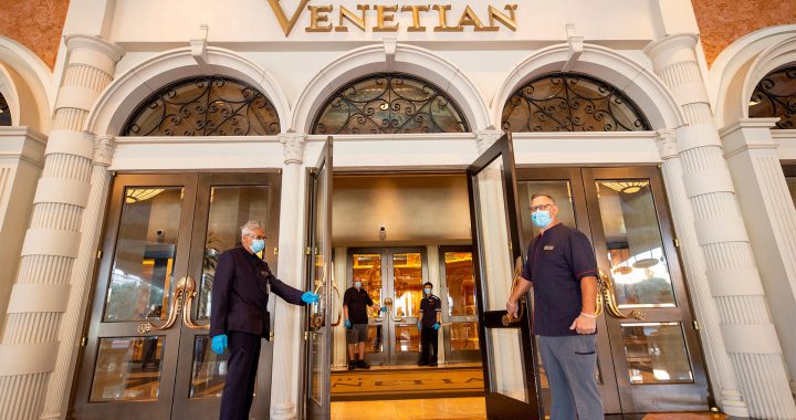 最环保的赌场 威尼斯人回收口罩做这个