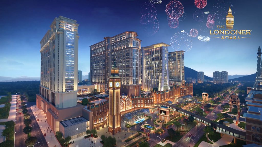 澳门伦敦人的内部翻新工程，有望在2020年完成。