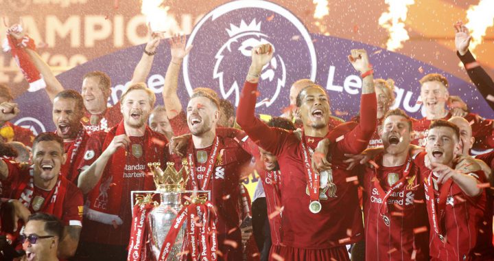 首夺英超结束30年等待，利物浦王者加冕。