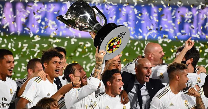 皇马力压宿敌巴萨，后C罗时代首夺西甲冠军。