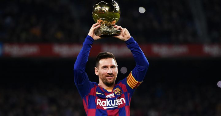 德国权威媒体评比，梅西获选近20年足球巨星排行第一名。