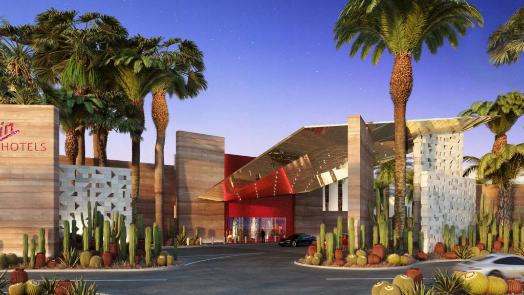 拉斯维加斯维尔京酒店门面设计