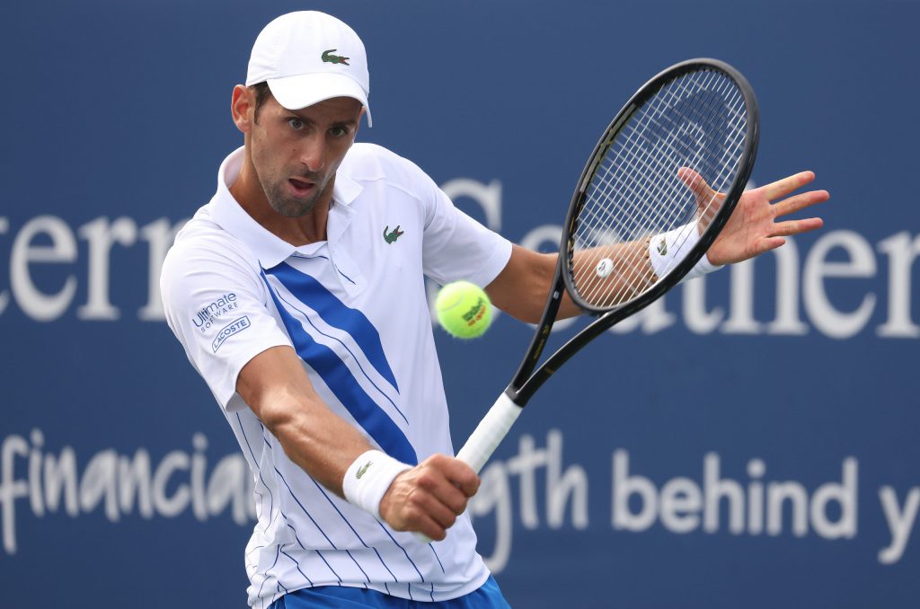 现今ATP排名第一的选手德约科维奇(Novak Djokovic)