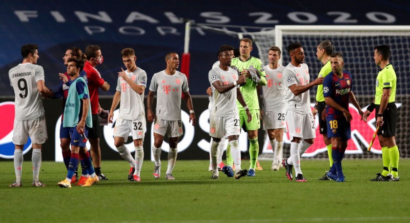 破天荒西甲、英超全出局，欧冠最新冠军看好拜仁慕尼黑夺冠。