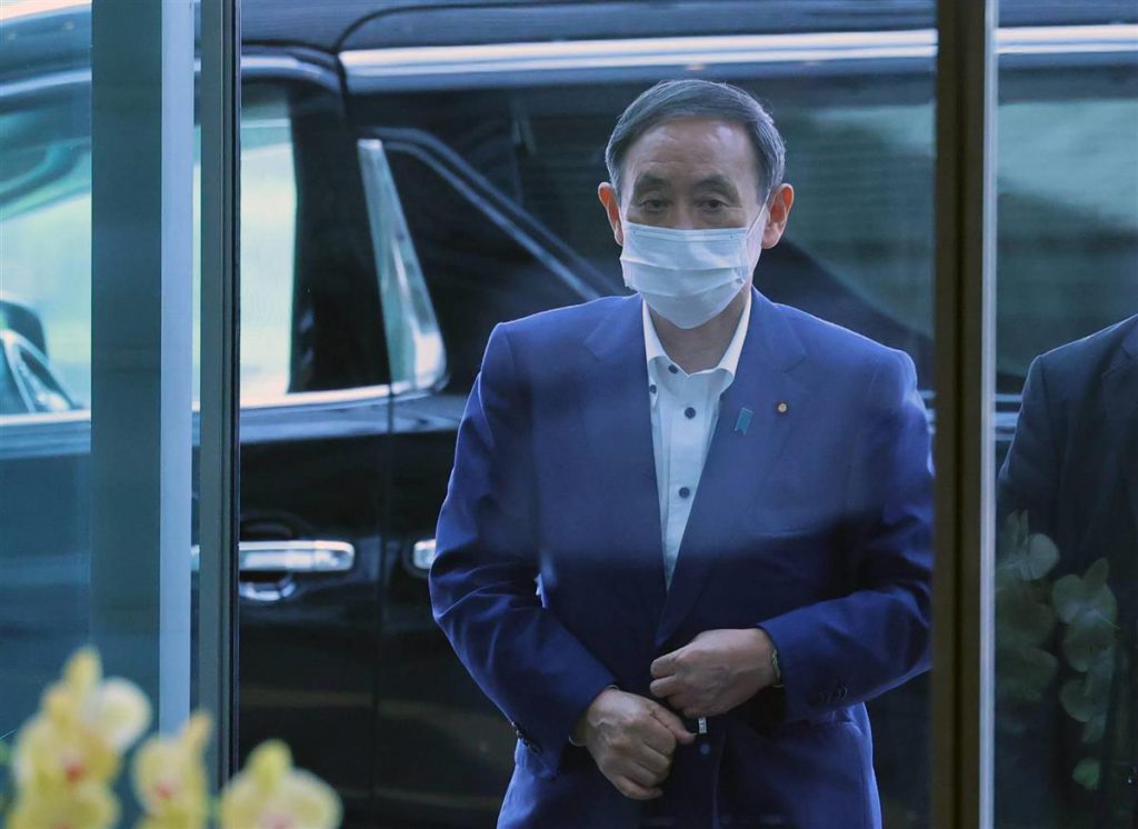 菅义伟无悬念高票当选自民党总裁