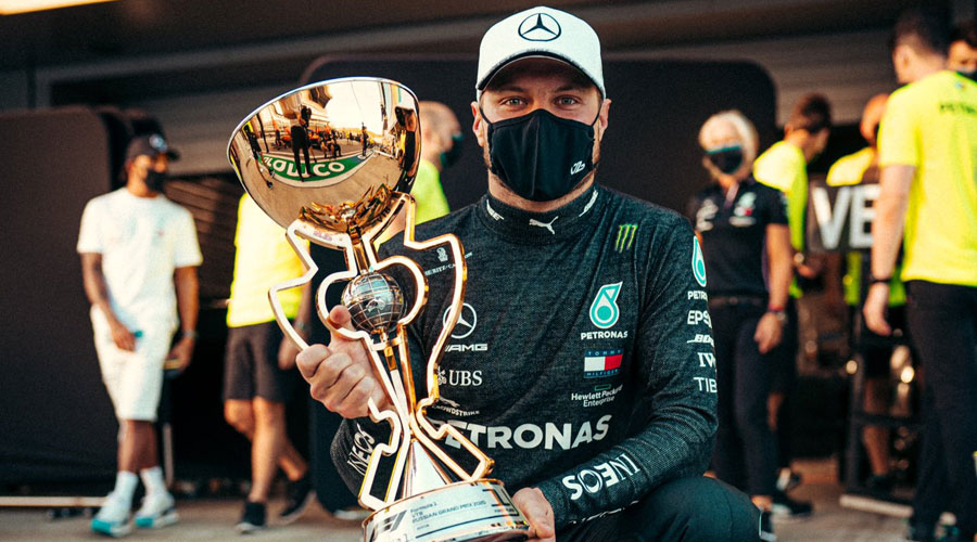 博塔斯获本赛季第二座冠军奖杯