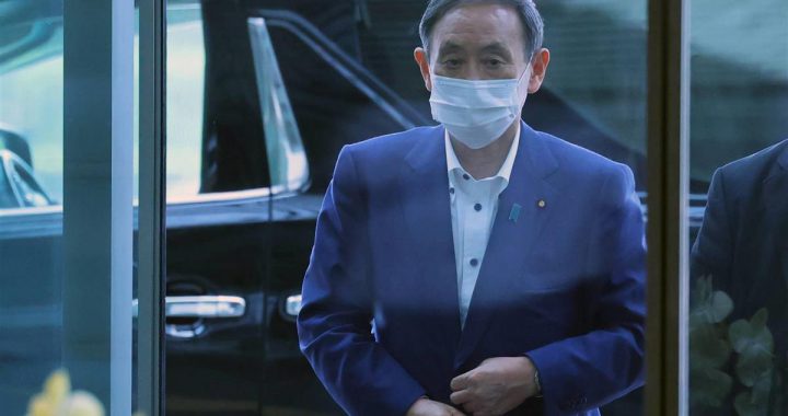 菅义伟无悬念高票当选自民党总裁