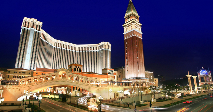 澳门威尼斯人夜景