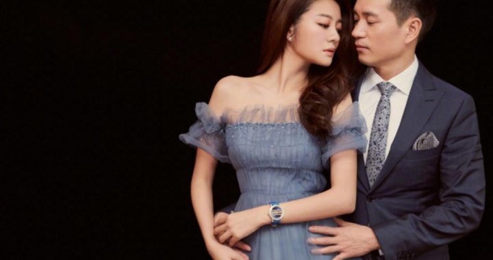 台湾女星安以轩与夫婿陈荣炼