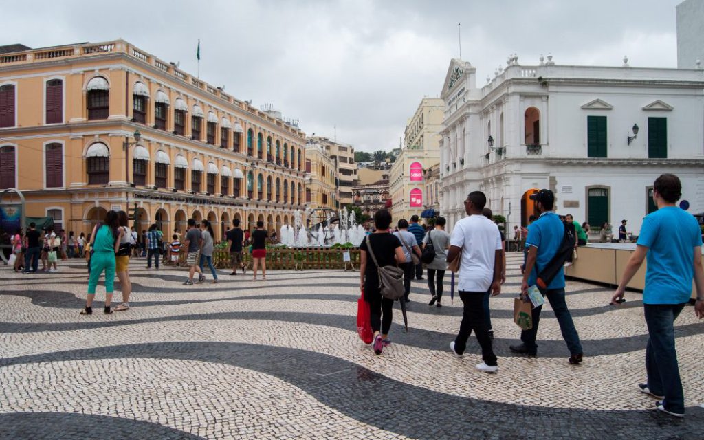 澳门出入境人数渐渐恢复