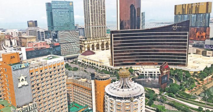 澳门2020年第三季度的博彩收益总额较第二季度增长53.0％