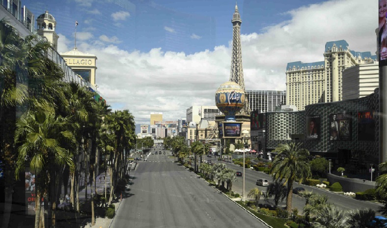 拉斯维加斯逐渐复苏但速度缓慢