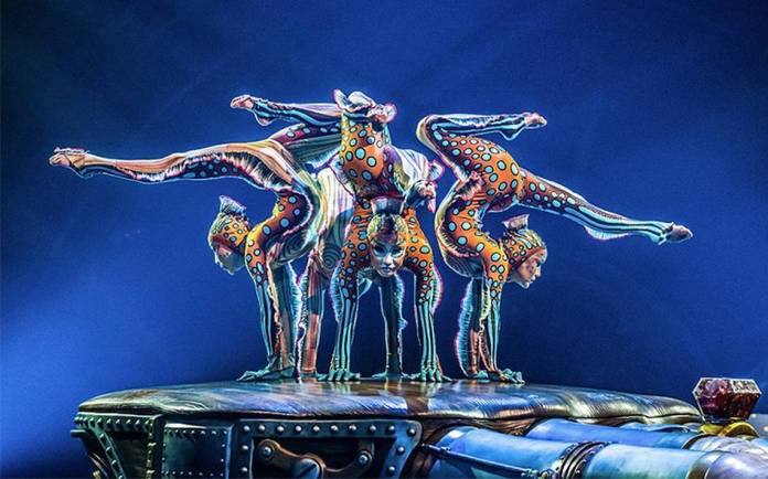 太阳马戏团出演相片