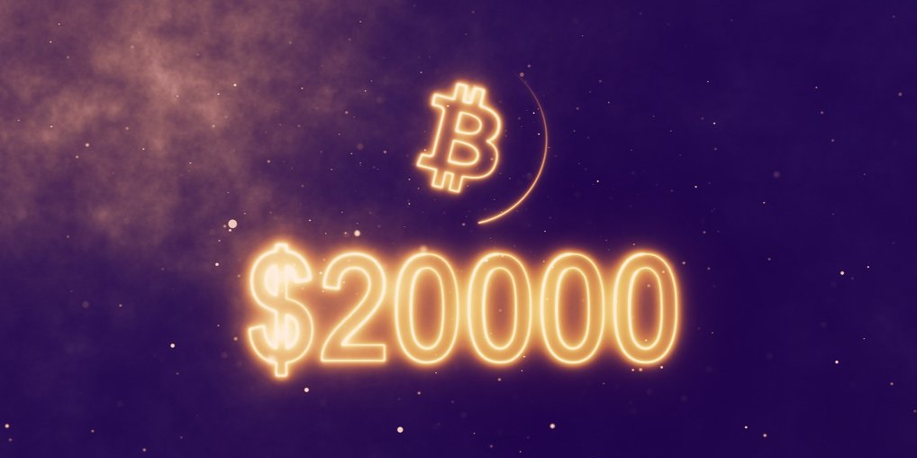 比特币16日突破2万美元关卡写下新里程碑