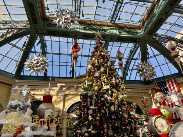 百乐宫室内温室植物园耶诞节气氛浓