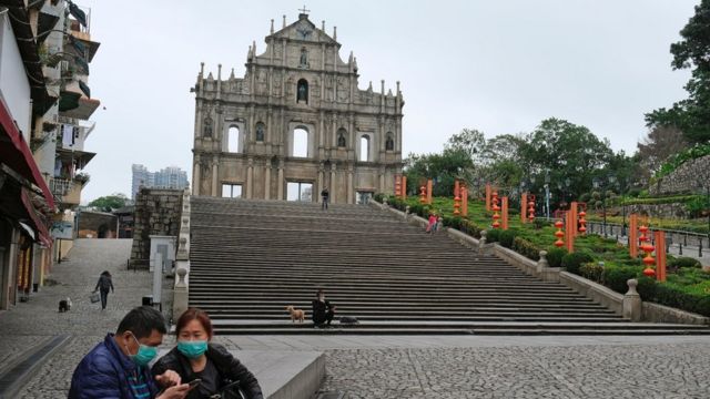 澳门大三巴牌坊