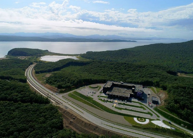 资料相片：水晶虎宫殿航拍