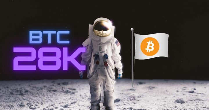 比特币直冲28000美元关卡，下一关30k
