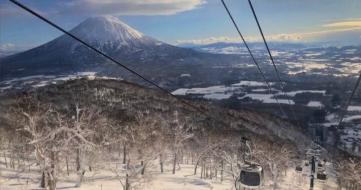 北海道二世谷町与羊蹄山
