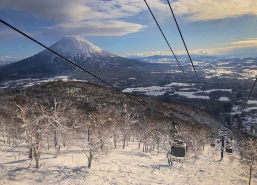 北海道二世谷町与羊蹄山