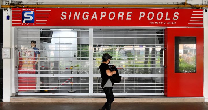 新加坡博彩公司投注站去年因疫情一度全面关闭