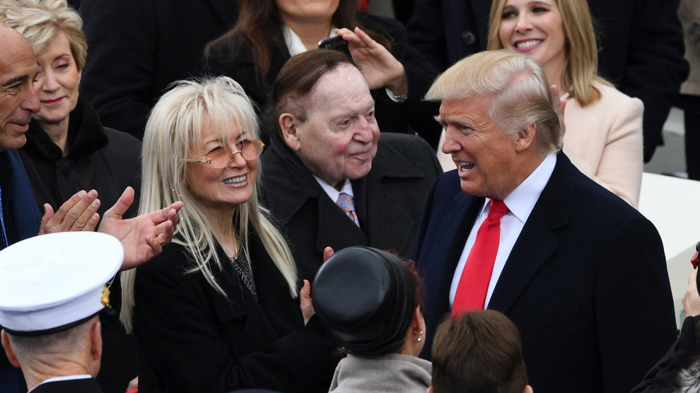 美国赌场巨头和特朗普交情深厚