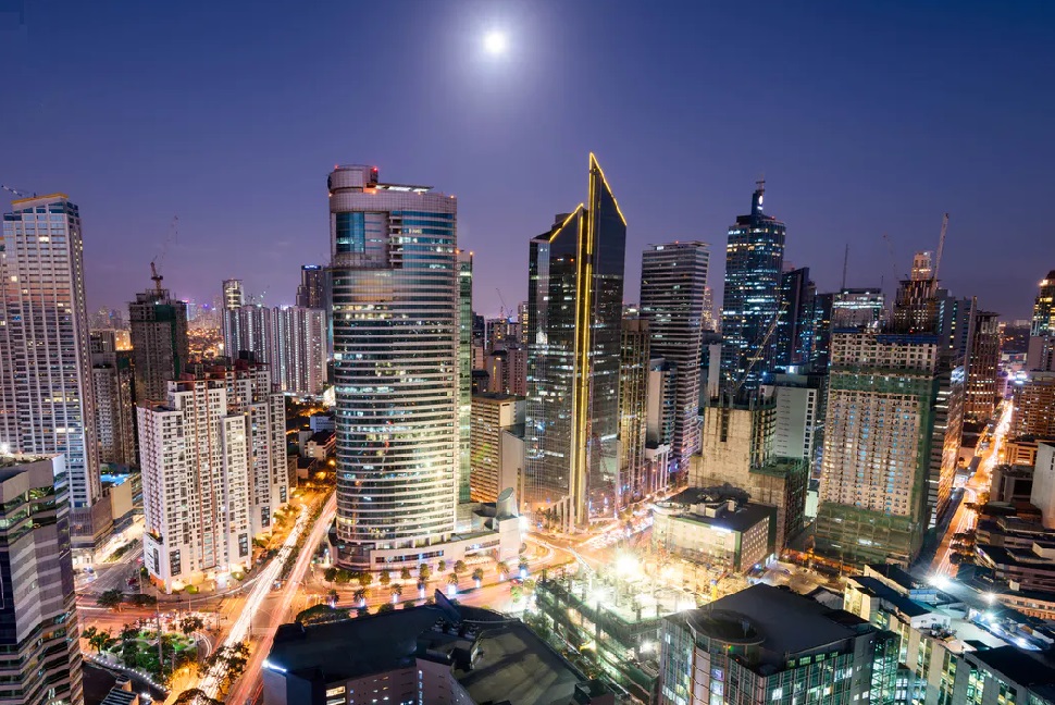 菲律宾大马尼拉市中心马卡蒂