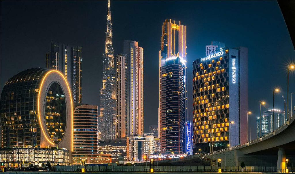 有沙漠奇迹之城美称的阿联酋长国迪拜