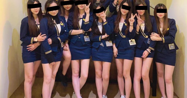 巴黎人主题餐厅荷官主打长腿美女