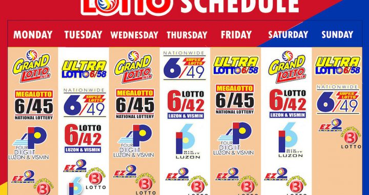 菲律宾彩票每周开奖行程