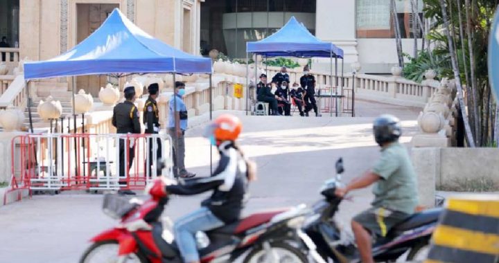 金边大公爵酒店收治新冠轻症患者