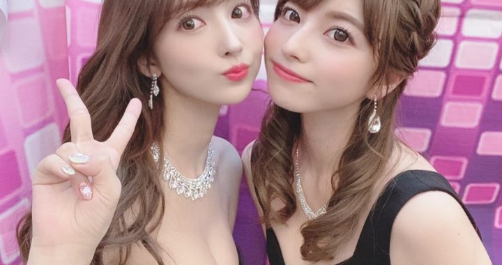 三上悠亚开心和上原亚衣合照