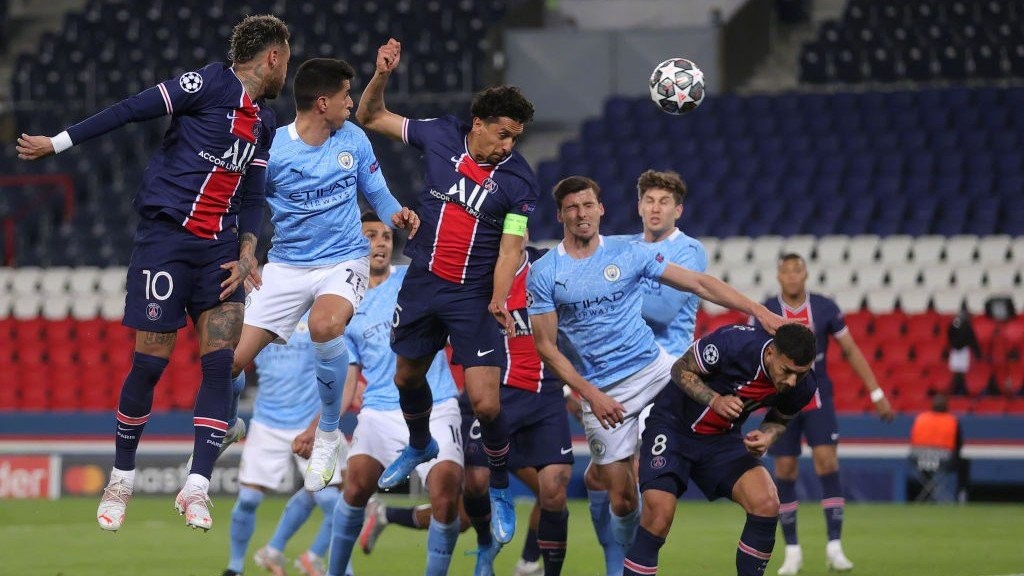 曼城欧冠半决赛淘汰大巴黎