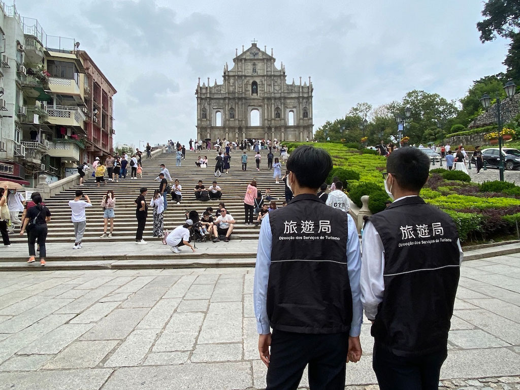 澳门五一黄金周人潮恢复至疫情前同期的两成