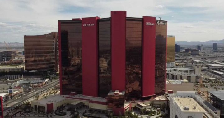 拉斯维加斯大道建设迎接名胜世界盛大开幕