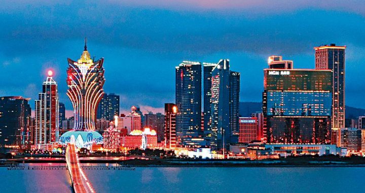 澳门5月博彩总收入下降34%