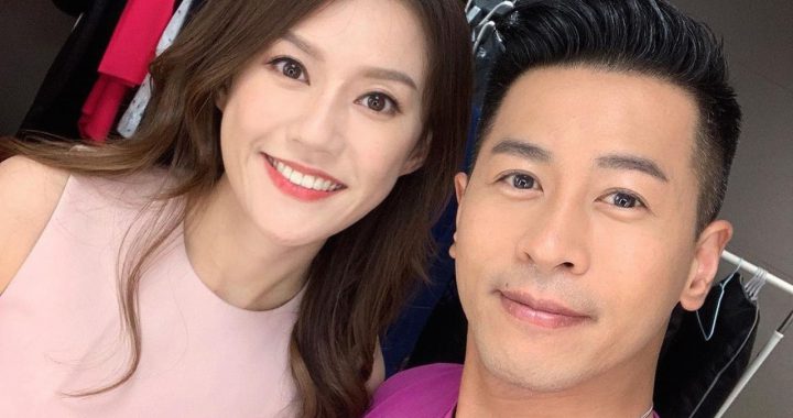 罗雪妍与六合彩主要主持人蔡国威