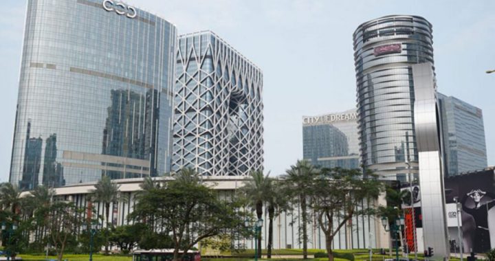 澳门新濠天地与摩珀斯大楼外观 City of Dreams 综合度假区