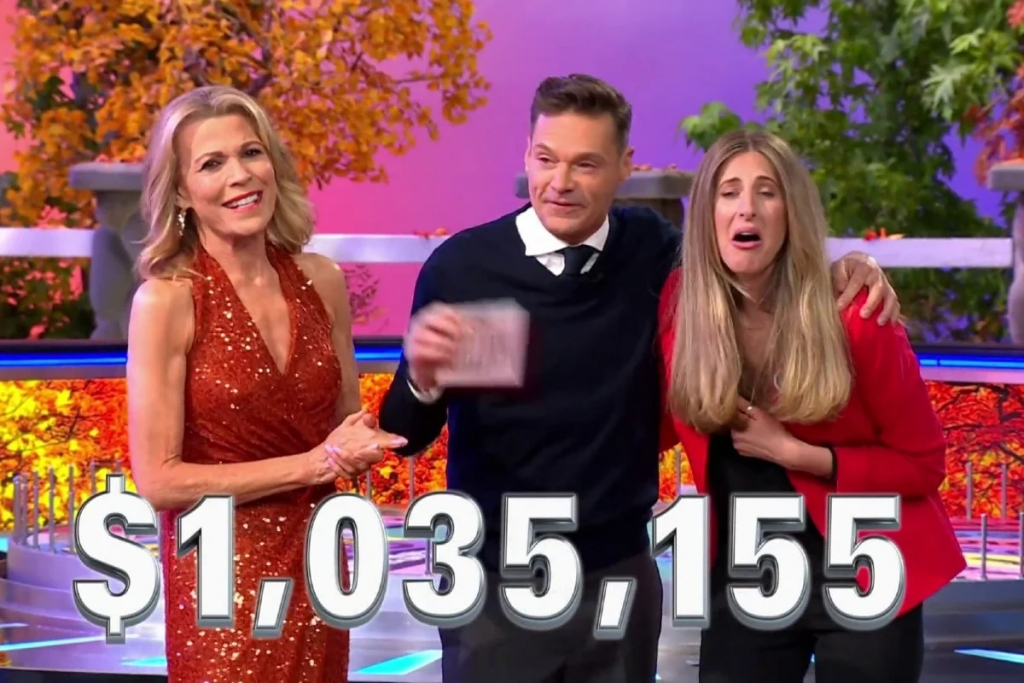 《命运之轮》选手Christina Derevjanik举起百万美元支票 创节目历史纪录