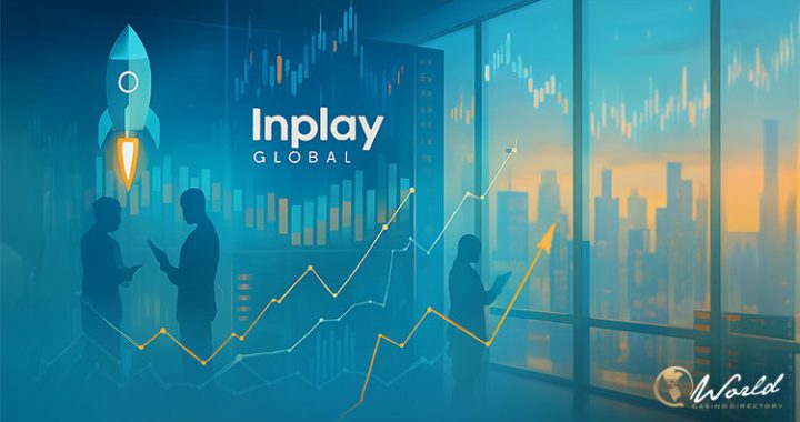 InPlay Global 启动绩效证券平台的金融数据与增长图示意图