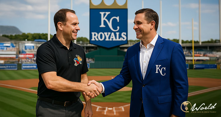 堪萨斯城皇家队与 Underdog 宣布在密苏里州获得体育博彩市场准入的合作发布场景