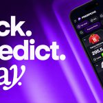 PrizePicks应用界面宣传图，预测市场主题