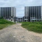 宿务Emerald Bay综合度假村未完工主楼建筑现状。