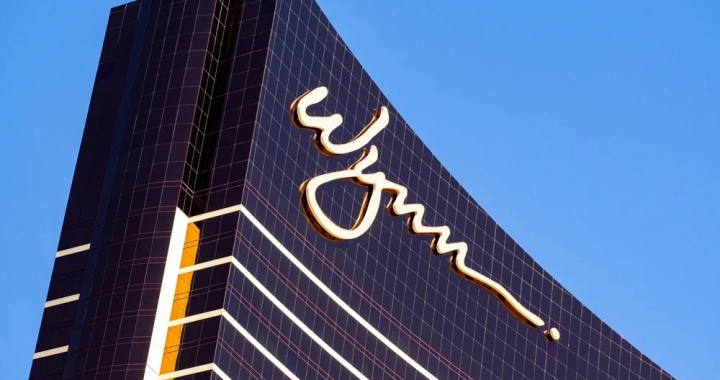 永利拉斯维加斯酒店外观，象征《体育画报》颁奖典礼举办地。