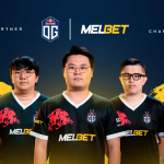OG战队队员合影宣布Melbet合作